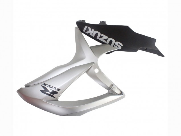 2008-2010 Silver Matte Black Suzuki GSXR 600 / GSXR 750 Motorcycle Fairings