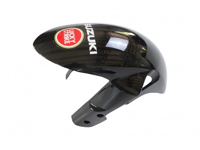 2008-2010 Glossy Black Red White Motul Lucky Strike Suzuki GSXR 600 / GSXR 750 Motorcycle Fairings