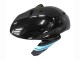 2011-2024 Glossy Black Light Blue Suzuki GSXR 600 / GSXR 750 Motorcycle Fairings