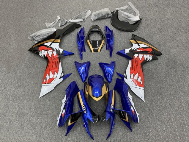 2011-2024 Blue Gold Red Black Suzuki GSXR 600 / GSXR 750 Motorcycle Fairings