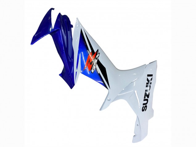 2011-2024 White Blue Red Suzuki GSXR 600 / GSXR 750 Motorcycle Fairing