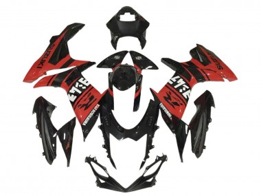 2011-2024 Blue White Black Suzuki GSXR 600 / GSXR 750 Motorcycle Fairing
