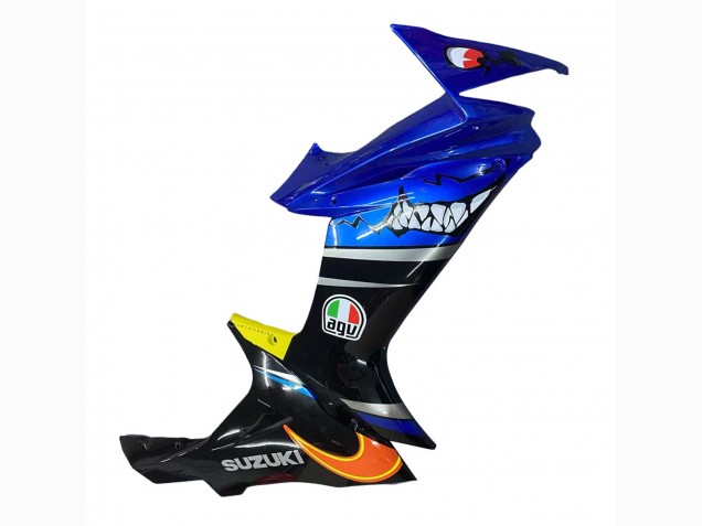 2011-2024 Blue Yellow Suzuki GSXR 600 / GSXR 750 Motorcycle Fairings