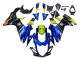2011-2024 Blue Yellow Suzuki GSXR 600 / GSXR 750 Motorcycle Fairings