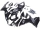 2011-2024 Glossy Black Matte Black White Decal Suzuki GSXR 600 / GSXR 750 Motorcycle Fairings