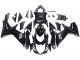 2011-2024 Glossy Black Matte Black White Decal Suzuki GSXR 600 / GSXR 750 Motorcycle Fairings
