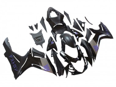 2011-2024 Matte Black Grey Purple Suzuki GSXR 600 / GSXR 750 Motorcycle Fairings
