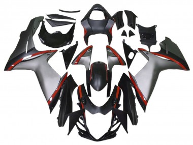 2011-2024 Blue White Black Suzuki GSXR 600 / GSXR 750 Motorcycle Fairings