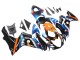 2011-2024 Light Blue Orange Black White Shark 46 Suzuki GSXR 600 / GSXR 750 Motorcycle Fairings