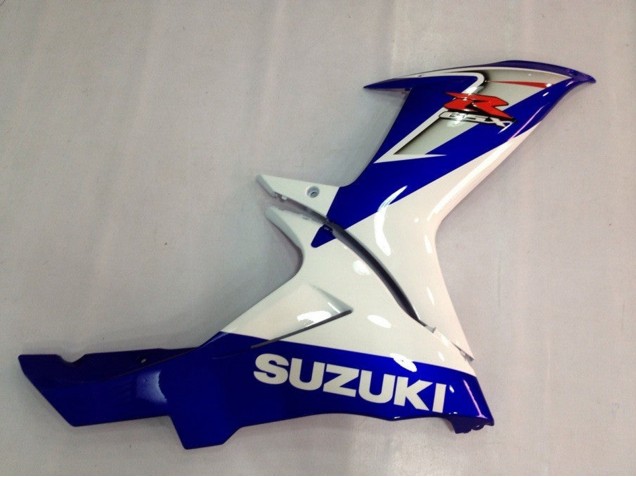 2011-2024 Blue White Suzuki GSXR 600 / GSXR 750 Motorcycle Fairings