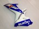 2011-2024 Blue White Suzuki GSXR 600 / GSXR 750 Motorcycle Fairings