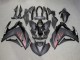 2015-2018 Glossy Black Matte Black Red Yamaha YZF R3/R25 Motorcycle Fairings