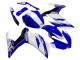 2015-2018 White Blue Black Racing Yamaha YZF R3/R25 Motorcycle Fairings