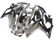 2015-2018 Silver Black Yamaha YZF R3/R25 Motorcycle Fairings