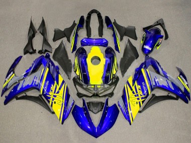 2015-2018 Yellow Blue Black Monster Yamaha YZF R3/R25 Motorcycle Fairing
