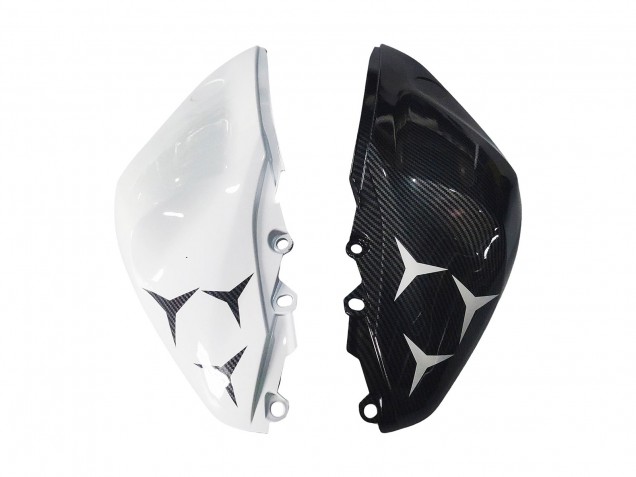 2015-2018 White Green Glossy Black Yamaha YZF R3/R25 Motorcycle Fairings