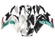 2015-2018 White Green Glossy Black Yamaha YZF R3/R25 Motorcycle Fairings