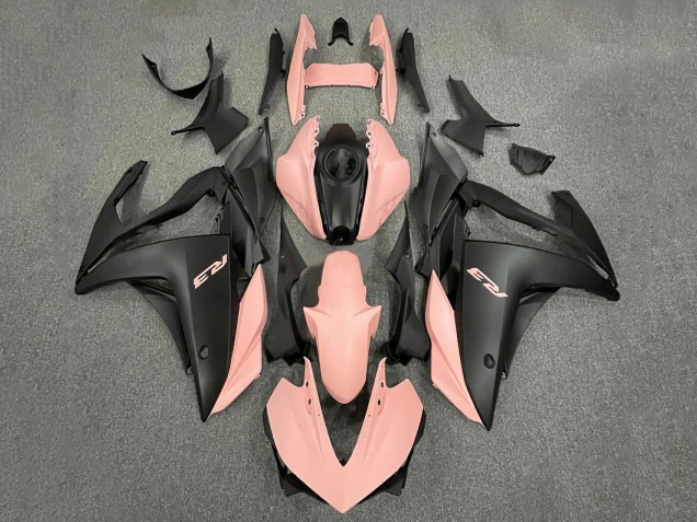 2015-2018 Pink Matte Black Yamaha YZF R3/R25 Motorcycle Fairings