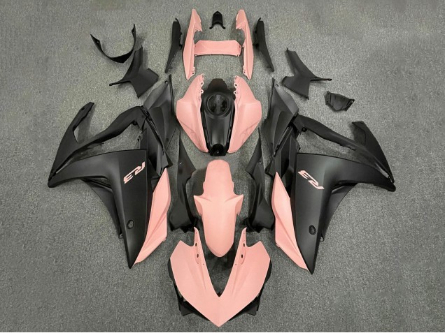 2015-2018 Pink Matte Black Yamaha YZF R3/R25 Motorcycle Fairings