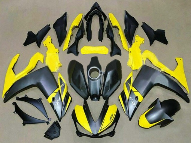 2015-2018 Yellow Black Yamaha YZF R3/R25 Motorcycle Fairings