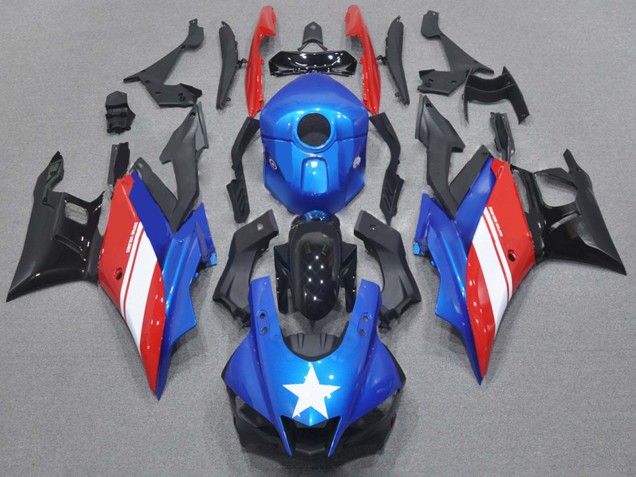 2015-2018 Blue White Red Black Yamaha YZF R3/R25 Motorcycle Fairings