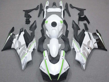 2019-2021 White Green Silver Black Yamaha YZF R3/R25 Motorcycle Fairings