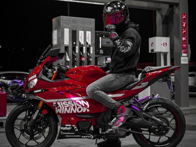 2019-2021 Dark Red White Silver Black Valsir Yamaha YZF R3/R25 Motorcycle Fairings
