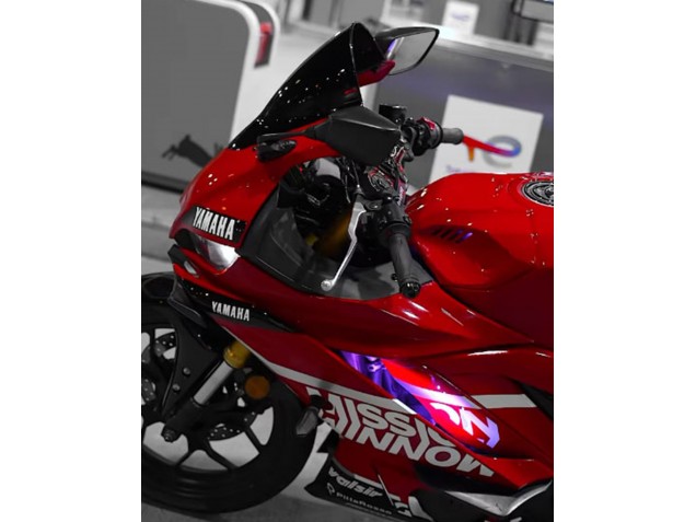 2019-2021 Dark Red White Silver Black Valsir Yamaha YZF R3/R25 Motorcycle Fairings