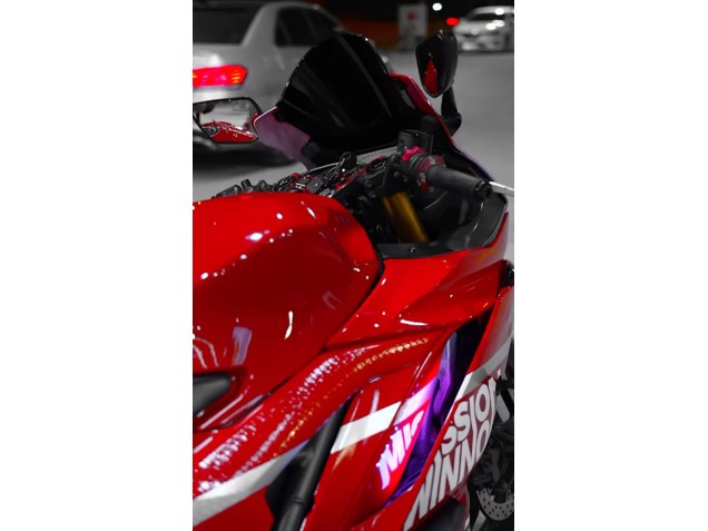 2019-2021 Dark Red White Silver Black Valsir Yamaha YZF R3/R25 Motorcycle Fairings