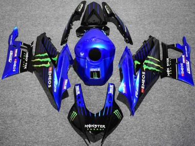 2019-2021 Blue Black Green ENEOS Yamalube Monster Yamaha YZF R3/R25 Motorcycle Fairings