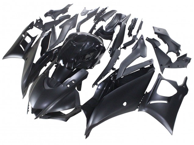 2019-2021 Matte Black Yamaha YZF R3/R25 Motorcycle Fairings