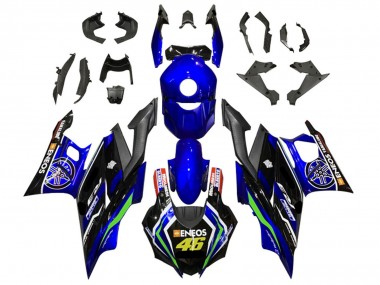 2019-2021 Blue White Green Black ENEOS 46 Yamaha YZF R3/R25 Motorcycle Fairings