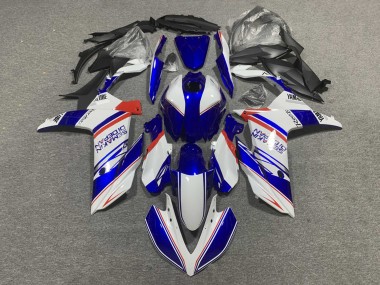 2019-2021 White Blue Red Semakin Didepan Yamaha YZF R3/R25 Motorcycle Fairings