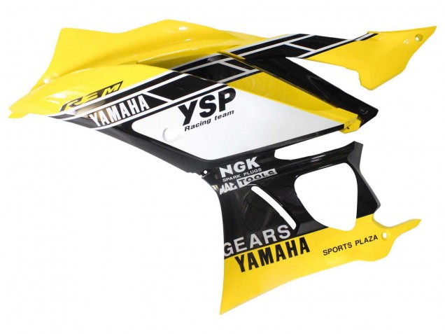 2019-2021 Yellow White Black Stripe Yamaha YZF R3/R25 Motorcycle Fairings