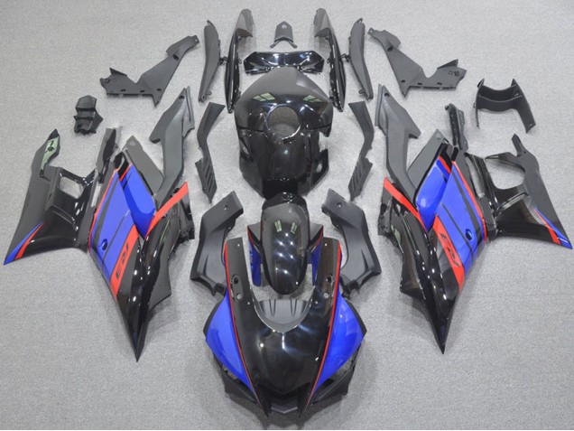 2022-2024 Glossy Black Blue Red Yamaha YZF R3/R25 Motorcycle Fairings