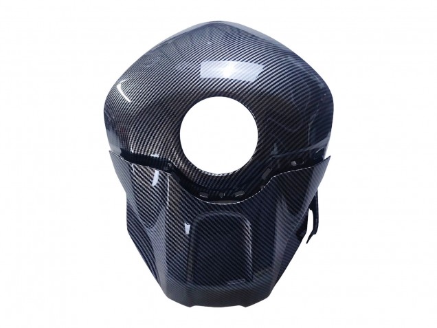 2022-2024 Black Carbon Fiber Style Gold Red ABBOT Yamaha YZF R3/R25 Motorcycle Fairings