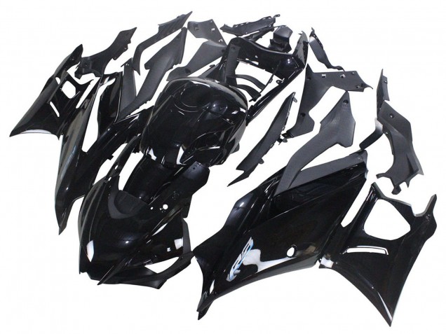 2022-2024 Glossy Black Yamaha YZF R3/R25 Motorcycle Fairing