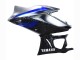 2022-2024 Marble Black Silver Blue Forged Carbon Fiber Style Yamaha YZF R3/R25 Motorcycle Fairings
