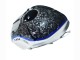 2022-2024 Marble Black Silver Blue Forged Carbon Fiber Style Yamaha YZF R3/R25 Motorcycle Fairings