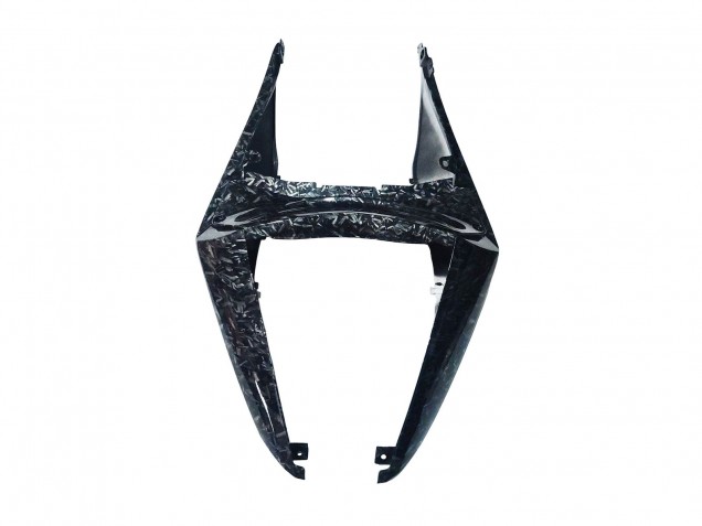 2022-2024 Marble Black Silver Blue Forged Carbon Fiber Style Yamaha YZF R3/R25 Motorcycle Fairings