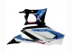 2022-2024 White Blue Red Black Yamaha YZF R3/R25 Motorcycle Fairings