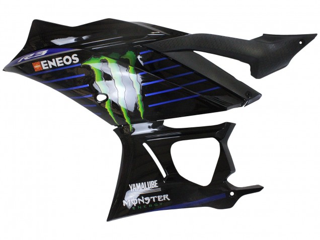 2022-2024 Blue Green Black Monster Yamalube ENEOS Yamaha YZF R3/R25 Motorcycle Fairings