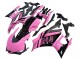 2022-2024 Pink Glossy Black Monster Yamaha YZF R3/R25 Motorcycle Fairings