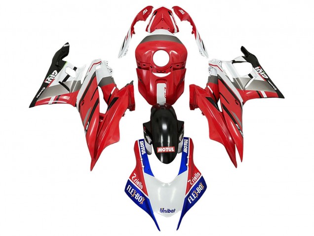 2022-2024 White Red Blue Black Motul Flex Box Givi Unubat Yamaha YZF R3/R25 Motorcycle Fairings