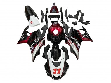 2022-2024 Red Silver Black 11 Yamaha YZF R3/R25 Motorcycle Fairings
