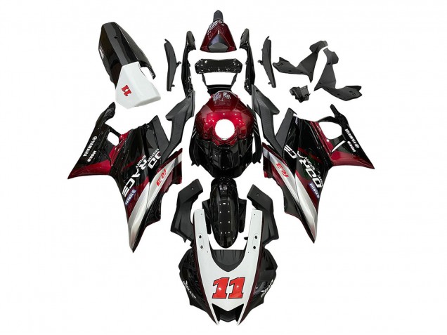 2022-2024 Red Silver Black 11 Yamaha YZF R3/R25 Motorcycle Fairings