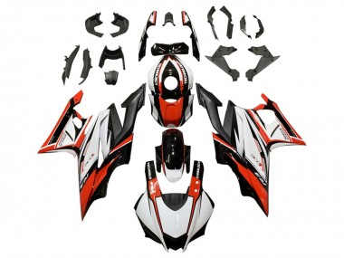 2022-2024 White Red Black Yamaha YZF R3/R25 Motorcycle Fairing Kits
