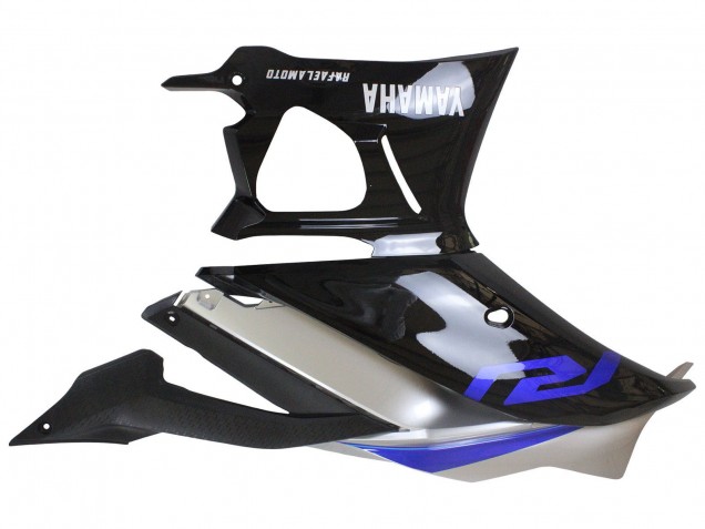 2022-2024 Silver Blue Glossy Black Yamaha YZF R3/R25 Motorcycle Fairings