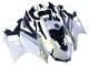 2022-2024 White Yellow Black Yamaha YZF R3/R25 Motorcycle Fairings