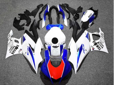 2022-2024 White Blue Red Black Motul Yamaha YZF R3/R25 Motorcycle Fairings